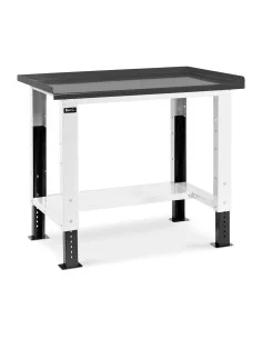 Banchi da officina Work regolabili con piano in acciaio 2,5 mm 2