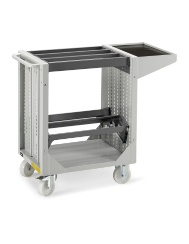 Carrello Combi NC con 35 Boccole ISO 40, Grigio