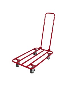 Pianale in tubolare con manico pieghevole maxi