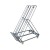 Espositore ortofrutta TWIN zincato