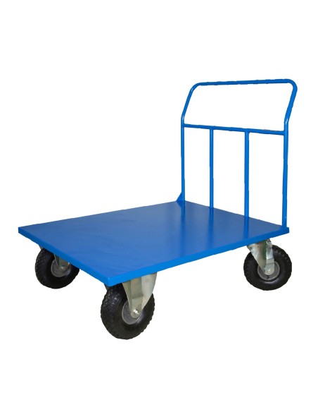 Pianale Maxi con Ruote Antiforatura con freno con freno