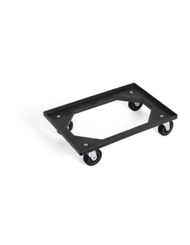 Carrello ESD con ruote per cassetta Euro Box 600x400