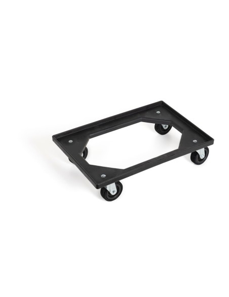 Carrello ESD con ruote per cassetta Euro Box 600x400