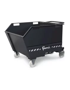 Benna portarottami ribaltabile capacità 750 L