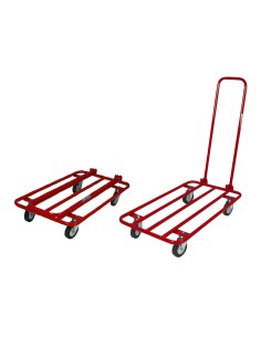 Pianale in tubolare con manico pieghevole maxi 2