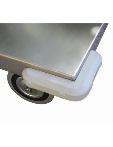Portatutto Medio a 2 Piani con ruote con freno