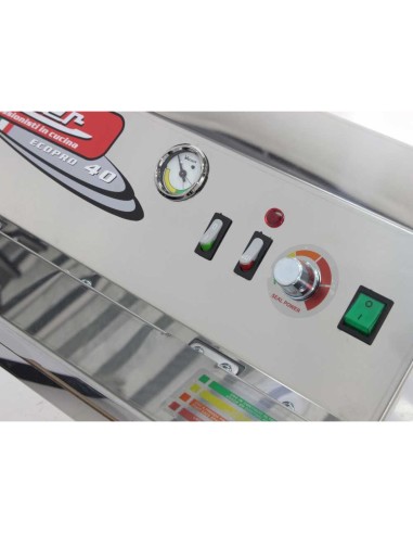 Reber EcoPro 40 Macchina sottovuoto professionale- Barra saldante 43cm
