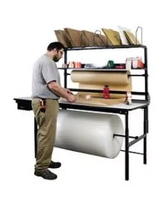 Banco da lavoro e imballaggio con taglierina 2