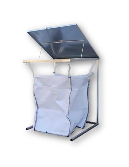 Porta Big Bag con coperchio