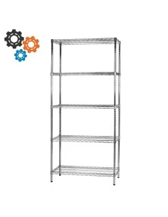 Configuratore Scaffali in acciaio cromato