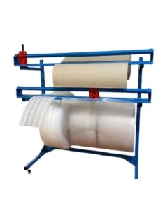 Taglierina orizzontale porta rotolo per pluriball 2