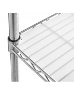 Copri-piano in plastica per mensole cromate 2 mm