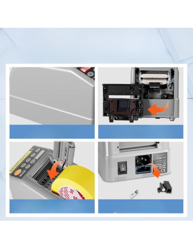 Dispenser nastro adesivo automatico