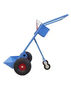 Carrello biposto per Bombole lt40/50 con Ruote Antiforatura Maniglione 2