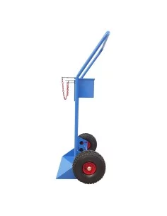 Portabombole biposto lt.40/50 con Ruote Pneumatiche e maniglione 2