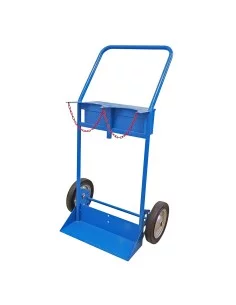 Portabombole biposto lt.40/50 con maniglione e cassetta