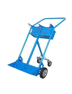 Portabombole biposto lt.40/50 Trasformabile con maniglione e cassetta