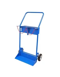 Portabombole biposto lt.40/50 con maniglione e cassetta
