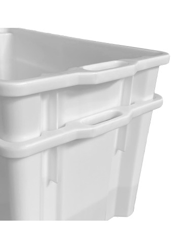 Cassette in plastica per raccolta, uva, ortaggi, 65 litri