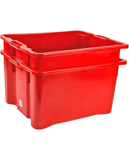 Cassette in plastica per raccolta, uva, ortaggi, 65 litri