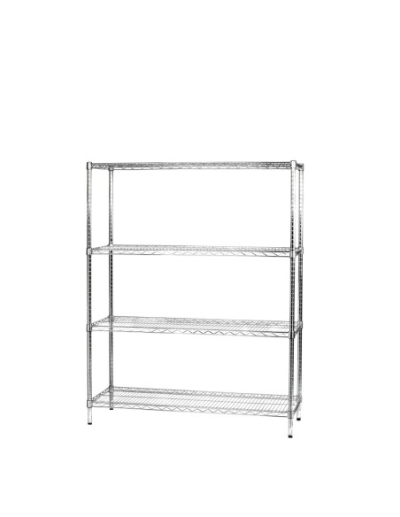 Scaffale in acciaio cromato 45 x 60 cm
