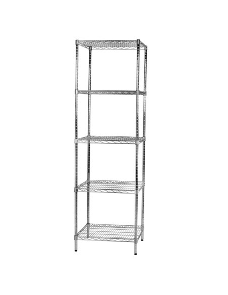 Scaffale in acciaio cromato 60 x 90 cm Scaffale in acciaio cromato 60 x 90 cm