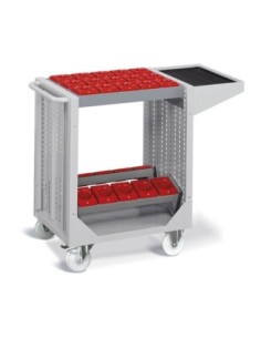 Carrello Combi NC con 35 Boccole ISO 40, Grigio