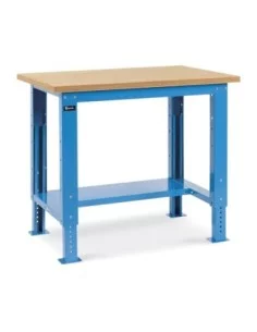 Banchi da officina Work regolabile con piano in multiplex 30 mm