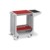 Carrello Combi NC con 35 Boccole ISO 40, Grigio